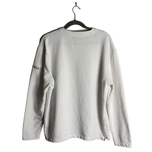 Mac & Jac Sport Women's White Crewneck Sweatshirt - Picture 7 of 9